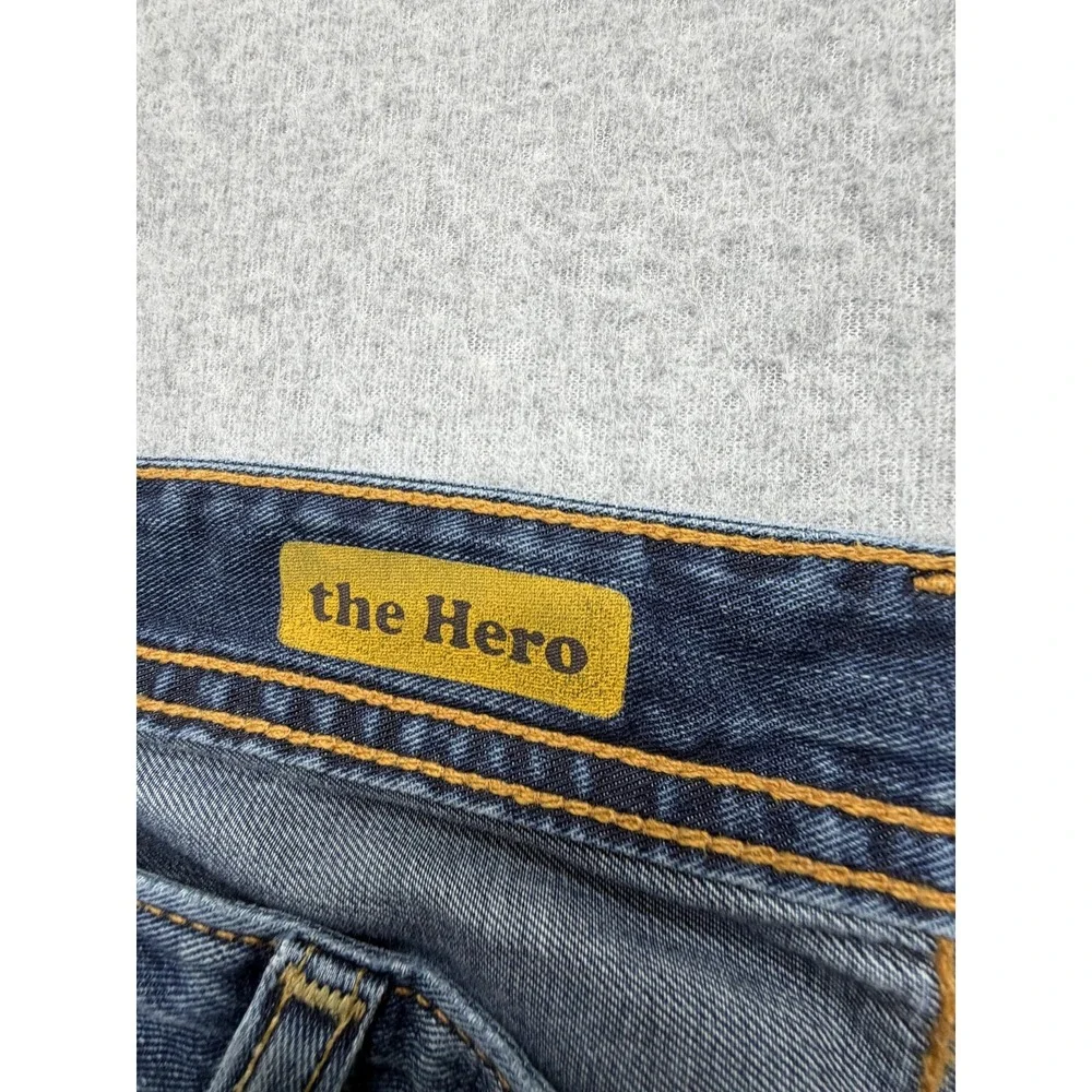 AG Adriano Goldschmied The Hero Jeans Mens 36x32 Medium Wash Relaxed Straight